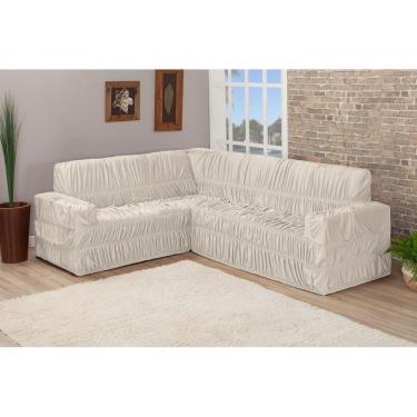 Imagem de Capa De Sofa Canto De 9 Lugares Elasticada Malha Gel