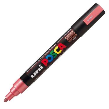 Imagem de Caneta Posca PC 5M vermelho metálico Uni Ball
