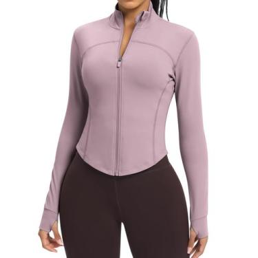 Imagem de Jaqueta, cor de pele, feminina, leve, zíper, ioga, corrida - Colorskin