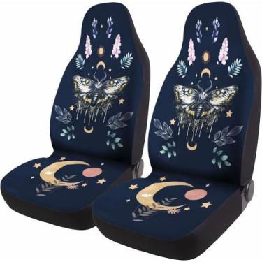 Imagem de Capas de assento de carro GENANY Butterfly 2 Front para caminhão Sedan
