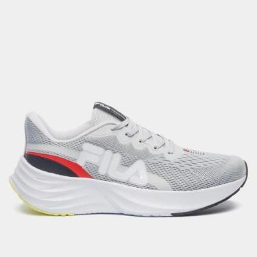 Imagem de Tênis Fila Comet 2 Masculino, Cinza, Vermelho, 42