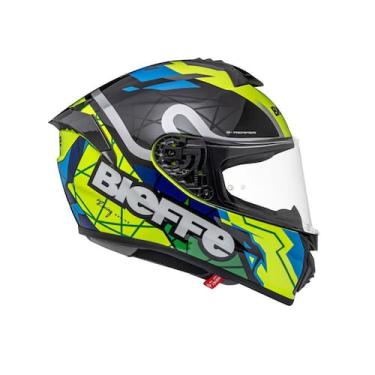 Imagem de Capacete Bieffe B-Reaper Ride, Amarelo Limão com Preto, 60