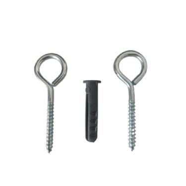 Imagem de Parafuso Gancho Pitão Para Bucha 10mm Pacote (50 Peças)