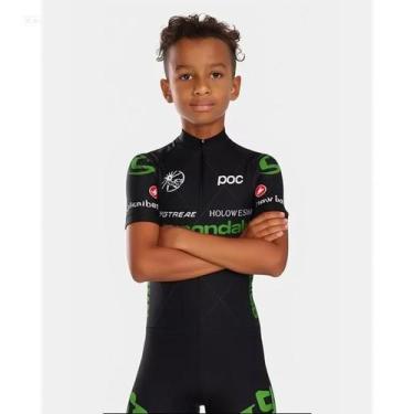 Imagem de Camisa Ciclismo Manga Curta Cannondale Infantil Bike Uv Mtb - Decole, 