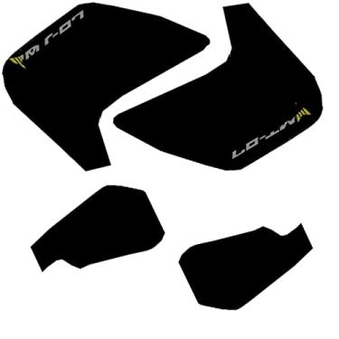 Imagem de Escada de fibra de vidro 9/16 degraus 2,80 x 5,0 m modelo multiuso - TEAFP - Rotterman