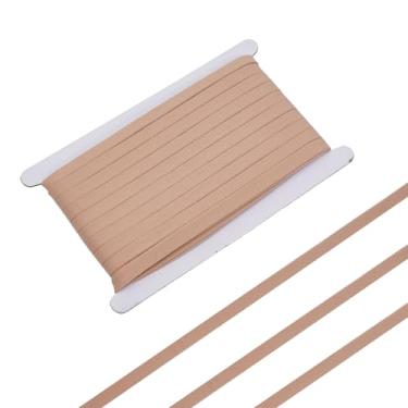 Imagem de letsinstyle 20 jardas 0,39 polegadas de largura barbatanas de pelúcia de nylon, revestimento de espartilho oco ligeiramente elástico, sutiã bege com aro para vestido de festa de casamento vestidos de