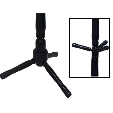 Imagem de Cabideiro Mancebo De Madeira 9 Ganchos Pendurador De Roupas