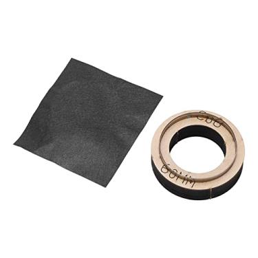 Imagem de Tira de matriz de corte de couro, formato redondo, aço de alto carbono, base de madeira, adequado para scrapbooking, joias, faça você mesmo, couro