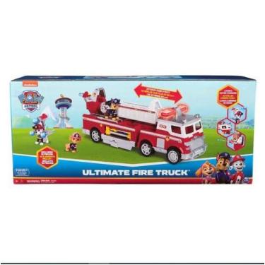 Imagem de Caminhão de Bombeiro Ultimate do Marshall - Sunny 4143, Vermelho e Bra