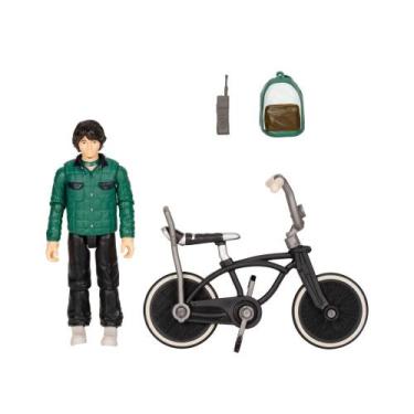 Imagem de Boneco Action Figure Stranger Things 10cm Mike com Bike - Candide