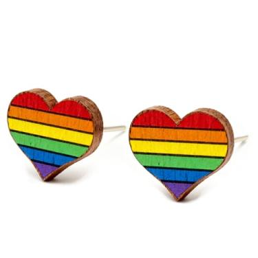 Imagem de Brincos de madeira para mulheres, pé grande, softball, tênis, pinguim, tartaruga, cão, gato, vaca, pato, Papai Noel, preguiça, hipopótamo, margarida, golfinho, fofo, vintage, hipoalergênico, brincos