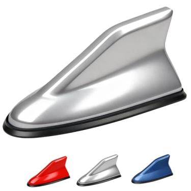 Imagem de WELCAPAC Capa de Antena de Barbatana de Tubarão para Carro, Base Aérea, Sinal AM/FM, 16 x 7 x 6 cm, Medida para Cobrir a Antena Antiga