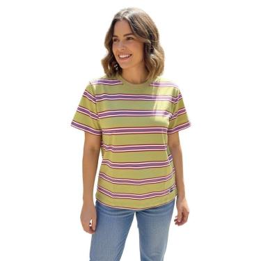 Imagem de Blusa Hering Casual Listras Coloridas-Feminino