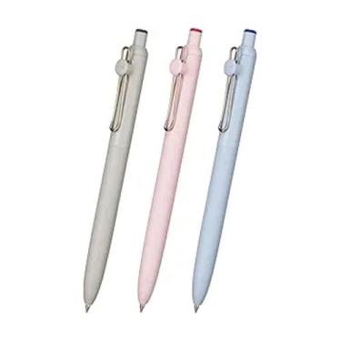 Imagem de Canetas esferográficas Zento Gel Ink Rollerball, 3 canetas de escrita lisas médias, canetas japonesas coloridas, tinta preta vermelha azul | 0,7 mm | Canetas de tinta gel | Papelaria japonesa |