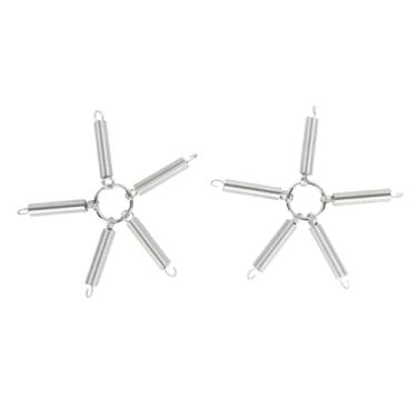 Imagem de AMONIDA Tensor de Corrente de Pneu de Aço Inoxidável de Alta Precisão para Soprador de Neve, Trator de Jardim, Veículo Utilitário, 2 Peças