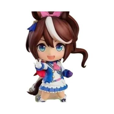 Imagem de Conjunto De Mini Figuras De Anime Umamusume De 10cm, 6 Peças, Estátuas
