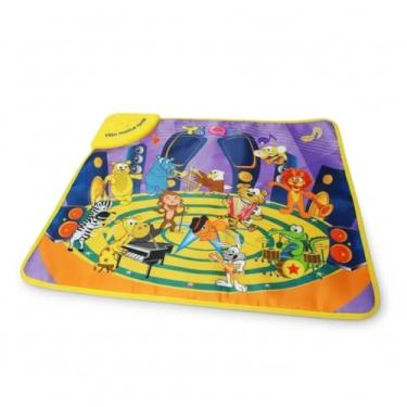 Imagem de Tapete Interativo Infantil com Sons de Animais e Luz Educativo para Bebês