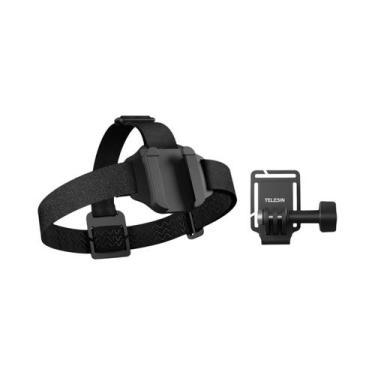 Imagem de Suporte De Cabeça 2 Em 1 Com Clipe Para Câmeras GoPro Hero 13 12 11 10