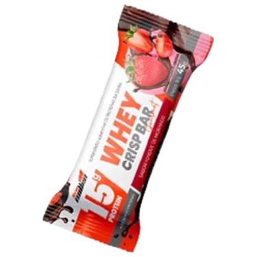 Imagem de Whey Crisp Bar Gourmet - 1 Barra 45g Fondue de Morango - New Millen