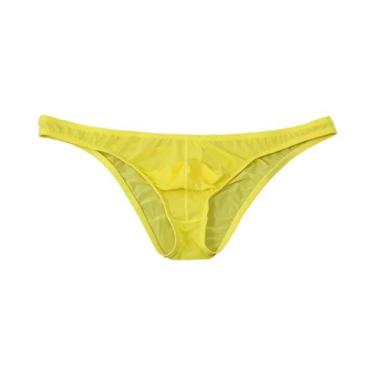 Imagem de Cuecas Masculinas De Cintura Baixa Ultra-Finas Respiráveis Em Seda Gel