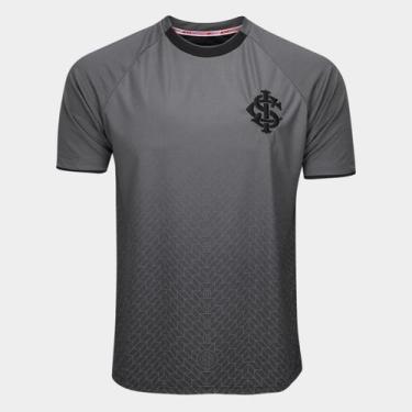 Imagem de Camiseta Internacional Champion II Masculina, Preto, Cinza, M