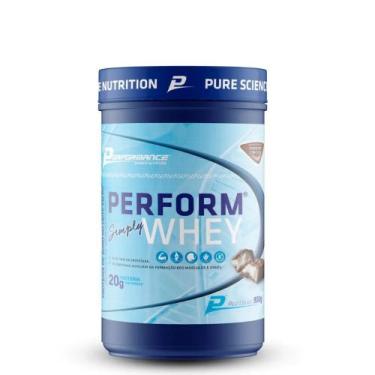 Imagem de Perform Simple Whey - 900g - Performance Nutrition, Chocolate com Coco