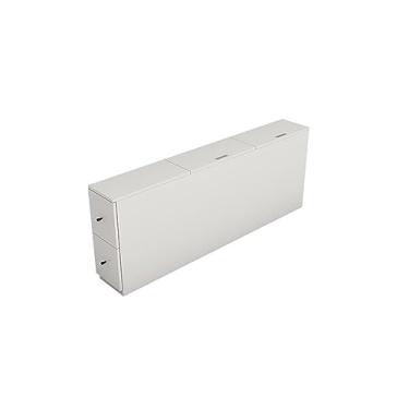 Imagem de Armário de cabeceira de madeira maciça com lacuna estreita, prateleira de armazenamento versátil para cabeceira de quarto (cor: gaveta direita, tamanho: 1x2 120x25x60cm) (gaveta esquerda 2x2