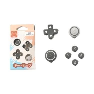 Imagem de Protetor Adesivo De Silicone Macio Para Botão D-Pad E Capa De Borracha