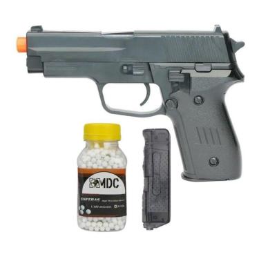Imagem de Pistola De Airsoft Vg P226 Spring 6mm Rossi Vigor Itens