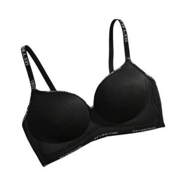 Imagem de Sutiã Feminino Sexy Push-up Sem Costura FINETOO Confortável Para O Dia