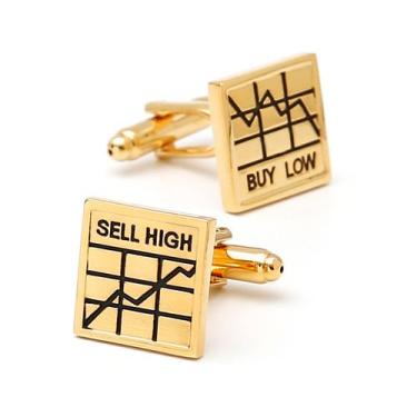 Imagem de Cufflinks Generic Masculino Market Compre na baixa, venda no alto desi
