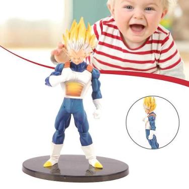 Imagem de Figura Estátua de brinquedo Desenho animado Dragon Ball Vegeta IV 21cm