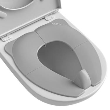 Imagem de Travel Potty Seat Maliton Portátil Dobrável com Bolsa de Armazenamento
