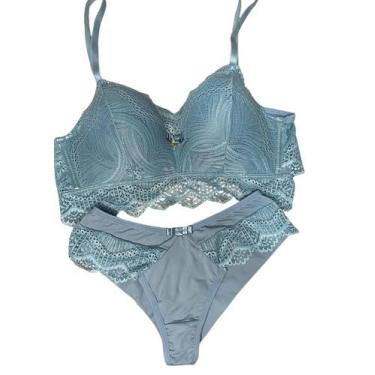 Imagem de Conjunto De Lingerie Thays Com Bojo E Aro.  - ANA JULIA MODA INTIMA, M