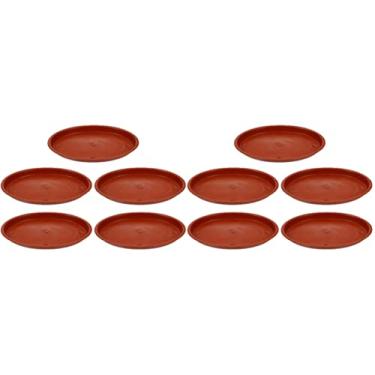 Imagem de 10 Pcs Chassi De Vaso De Flores De Vasos De Plantas Bandeja Coletora De Plantas Placa D...
