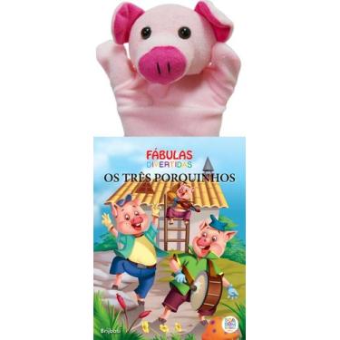 Imagem de Livro - Fábulas Divertidas: Os três porquinhos