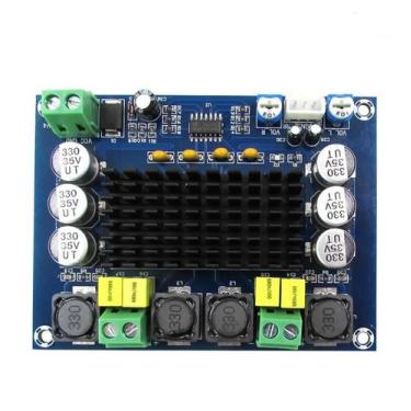 Imagem de Placa Amplificador 2.0 Modulo 120+120 240w Rms Potencia Classe D - Bra