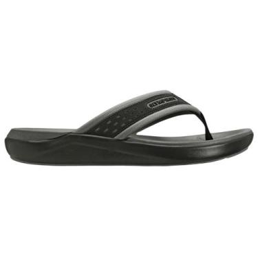 Imagem de Chinelo Olympikus 921 Confortável Masculino 54827630, Preto, Cinza, 43