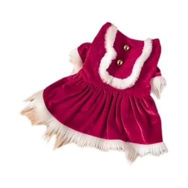 Imagem de Roupas De Natal Quentes Para Animais De Estimação, Conjunto Com Chapéu