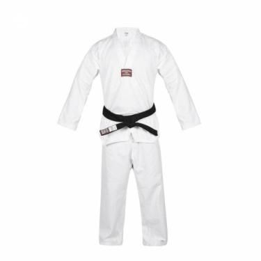 Imagem de Kimono infantil Taekwond H - Haganah, Branco, M2
