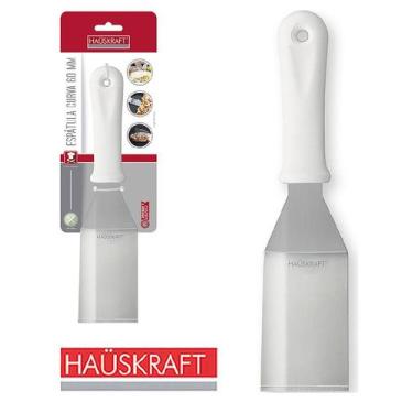 Imagem de Espátula Curva de Cozinha em Inox com Cabo de Plástico 60 mm - KOPECK