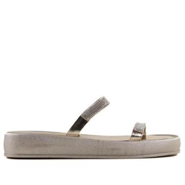 Imagem de Tamanco Feminino Zariff Ouro Light, 38