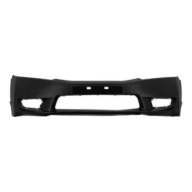 Imagem de Para-choque Honda Civic 2009 a 2011 com ressalto de placa dianteiro pr