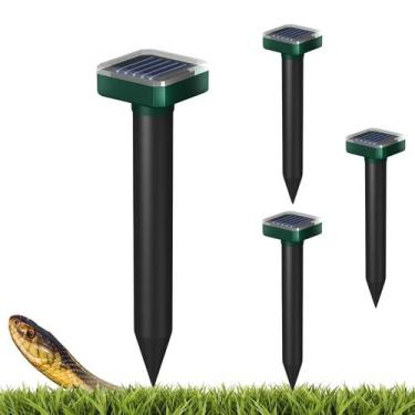 Imagem de Repelente de Cobras INENNT Solar à Prova d'Água Kit com 4 Unidades