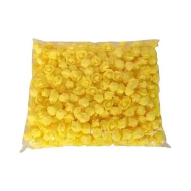 Imagem de Cabeças De Rosa Artificial De PE De 3,5CM, 500 Peças Para Decoração De
