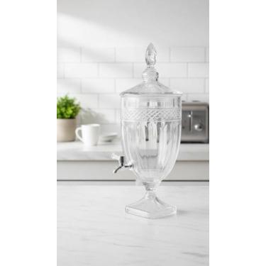 Imagem de Suqueira de Vidro Cristal 3 Litros com Torneira - Congratulations Stor