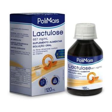 Imagem de Lactulose Xarope Sabor Mamão Papaia 120ml Poli Mais