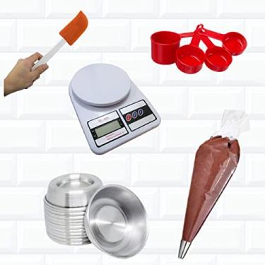 Imagem de Balança Digital + Forma Ballerine + Espátula