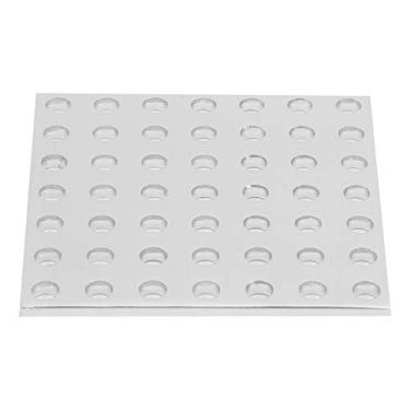 Imagem de 01 Placa de grade, característica estável e alta confiabilidade, maneira limpa e simples de construir placa de alumínio para adicionar suporte para painel decorativo