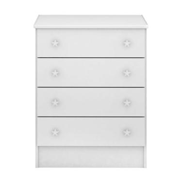 Imagem de Cômoda Infantil Doce Sonho 777 Qmovi Branco